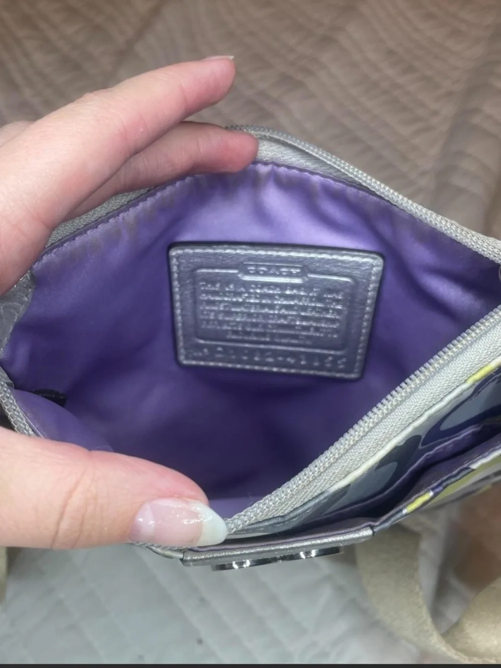 Coach compact crossbody